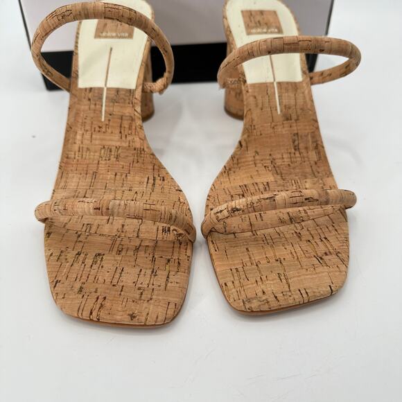 DOLCE VITA New in Box Noles Strappy Heel in Natural Cork // 11 - Picture 7 of 15